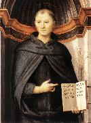 St Nicholas of Tolentino a PERUGINO, Pietro